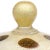 Murano Vintage Murano Barbini Gold Flecks White Black Spots Italian Art Glass Vanity Jewelry Powder Box For Sale - Image 4 of 8