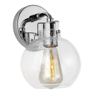 Sean Lavin by Visual Comfort Studio Clara 1-Light Sconce, Chrome For Sale
