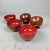 1950s Lacquerware Rice Bowls from Aizu, Japan, 1950s, Set of 5 For Sale - Image 5 of 13
