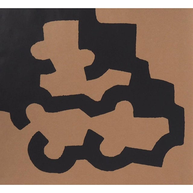 Eduardo Chillida, Black Abstraction, Lithograph For Sale - Image 4 of 5