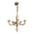 Antique Louis XVI Revival Carved Giltwood Six-Light Chandelier, Likely French, Circa 1900 For Sale