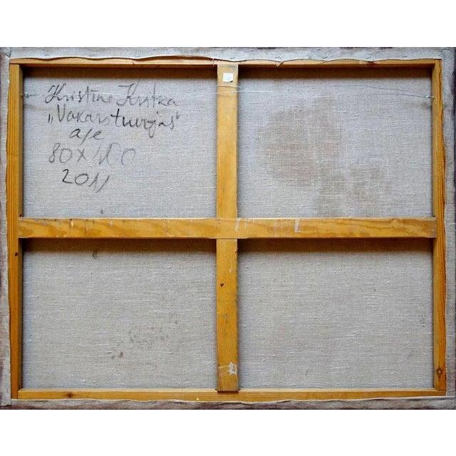 Kristine Kvitka, Evening Is Coming, 2011, Oil on Canvas For Sale - Image 7 of 8