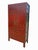 96" Tall Red Lacquer Antique Chinese Chinoiserie-Style Cabinet For Sale In Greensboro - Image 6 of 8