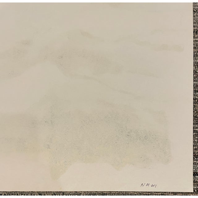1972 Neil Metzler Washington Mountain Landscape For Sale - Image 4 of 4