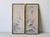 Meiji Era Style Japanese Prints in Gilded Bamboo Wood Frames Vintage Mid-Century- A Pair For Sale - Image 9 of 12