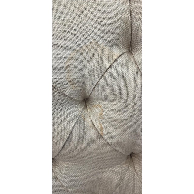 Set of 2 Restoration Hardware Tufted Deconstructed Wingback Chairs For Sale - Image 10 of 10