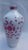 Vintage Porcelain Vase Indian Painting in Purple from Meissen, 1980 For Sale - Image 4 of 12