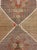 Brown Colorful Vintage Turkish Runner With Diamond Medallions in Lt. Camel and Gray For Sale - Image 8 of 13