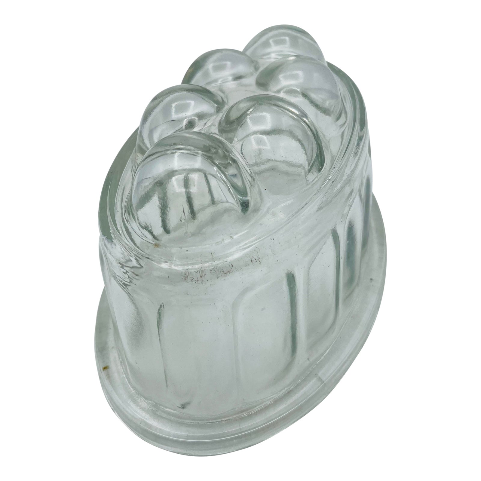 Glass Jello Mold Chairish