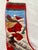 Vintage Skiing Santa Claus 100% Wool Needlepoint Christmas Stocking 1991 Peking Handicraft Excellent Condition For Sale - Image 11 of 13