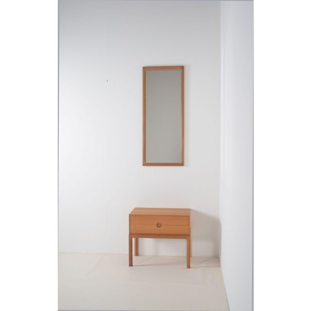 Danish entrance hall set designed by Kai Kristiansen in the 1960s. Both items were manufactured by Aksel Kjersgaard. The...
