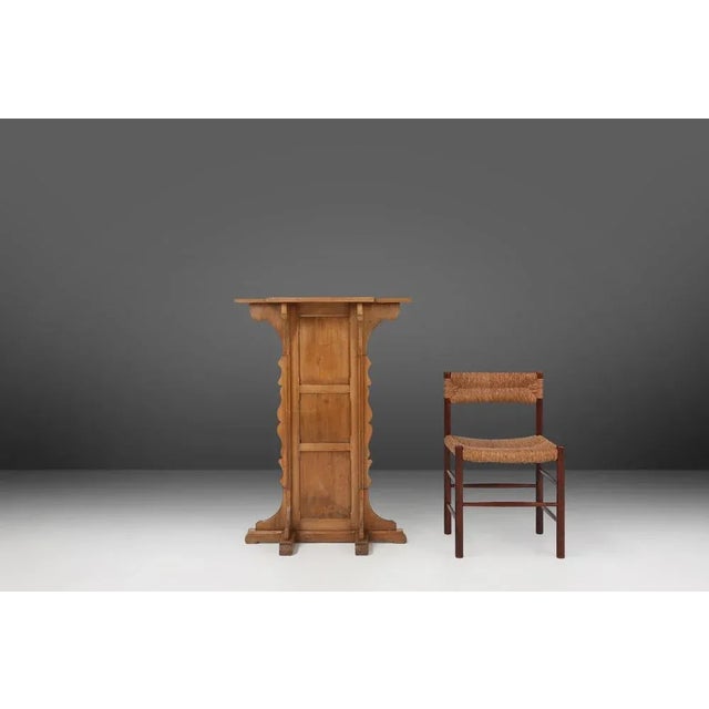 French Wooden Church Console, 1900s For Sale - Image 10 of 11