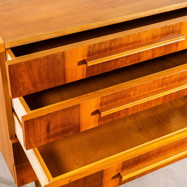 : 1960’s good sized mid century chest of drawers – up zavody. Superb practical piece of mid century storage by the czech...