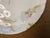 Victorian Antique Haviland & Co. Limoges French Porcelain Carnation Plate With Heavy Gold Rim For Sale - Image 3 of 8