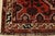 Shiraz Rug 3’5” X 4’11” Red Wool Vintage Tribal Hand-Knotted Oriental Carpet For Sale - Image 9 of 13