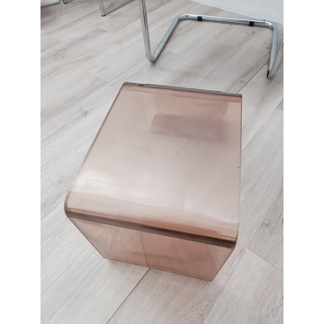 1970s Ottoman attributed to Michel Dumas for Roche Bobois, 1970s For Sale - Image 5 of 9