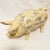 RARE vintage ceramic piggy bank with the pork cut chart pattern . Research tell me its from HARLEKIN GESCHENKE made in...