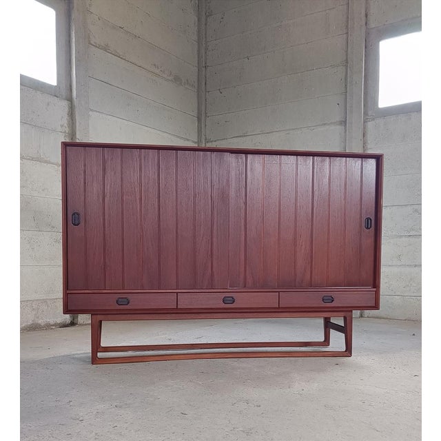 Vintage High Board by Helge Sibast, 1960s For Sale - Image 16 of 16