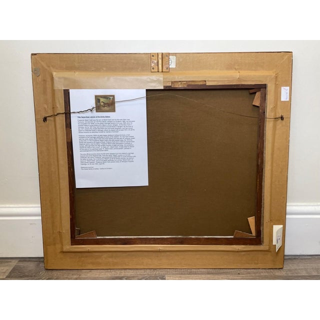 English Frederick Albert Clark (1869–1954) Spion Kop, Winner of the Derby Stakes, Important Signed British Equestrian Oil Painting, Dated 1920 For Sale - Image 3 of 10