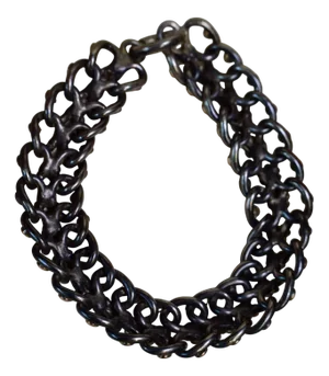 Antique Silver and Rose Gold Link Bracelet, 1890s