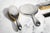 Art Deco Stunning Antique Japanese Sterling Silver Vanity Set Okubo Hand Hammered Dressing Table Set Brush Comb Mirror Luxury Home Decor For Sale - Image 3 of 18