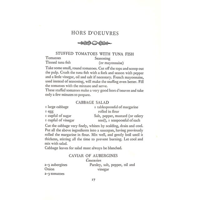 White "Good Food From Abroad" 1953 Andronikov, Salome For Sale - Image 8 of 12