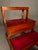Oxblood Red Flip-Top English Library Steps or Flat-Top Side Table, Late 20th Century For Sale - Image 8 of 14