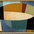 Mid-Century Modern Contemporary Bold Abstract Color-Block Oil Painting in Vintage Frame For Sale - Image 3 of 6