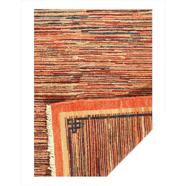 Traditional Pasargad DC Fine Hand Knotted Gabbeh Rug For Sale - Image 3 of 3