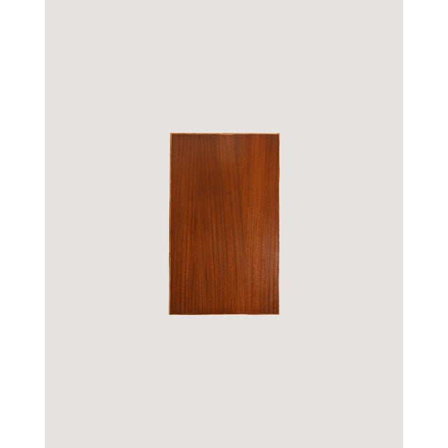 Brown Bamboo and Wood Coffee Table, 1960s For Sale - Image 8 of 9