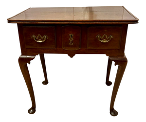Antique Victorian Georgian Style Oak Lowboy, 1860