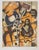 Mid-Century Modern Signed Nadia Léger Lithograph, Modernist Surrealist Composition Mona Lisa Motif For Sale - Image 3 of 5