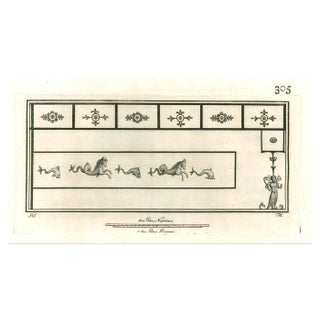 Various Artists, Ancient Roman Fresco, Original Etching, 18th Century For Sale