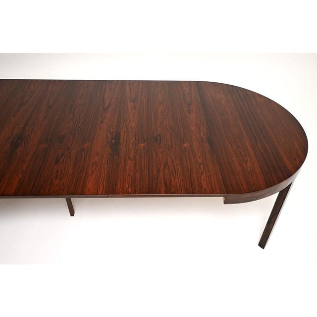 Vintage Danish Extending Dining Table by Ole Wanscher, 1960 For Sale - Image 9 of 11