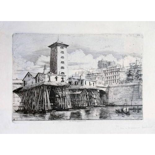 This original etching is titled and dated on plate. Monogram of the artist "MC" on higher right margin. Edition of 30...