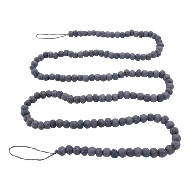 Wood Bead Garland (Set of 2) For Sale
