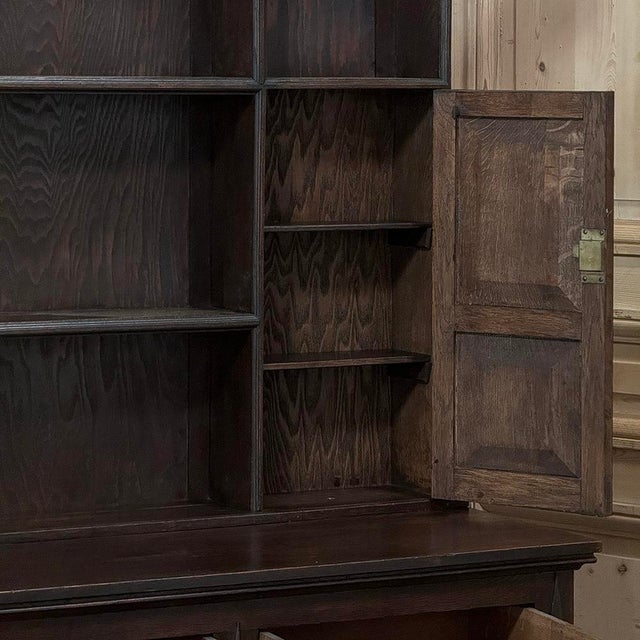 Coffee Vintage Welsh Oak Sideboard, Hand-Crafted, British Colonial, Mid-1900s For Sale - Image 8 of 18