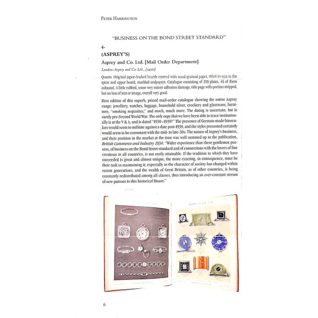 Paper 1930s Asprey and Co. Ltd. Trade Catalogue For Sale - Image 7 of 12