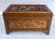 Vintage Chinese Intricately Carved Wood Camphor Chest For Sale - Image 10 of 13