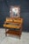Antique Victorian Plum Pudding Mahogany Washstand Vanity W Mirror 62" For Sale - Image 9 of 18