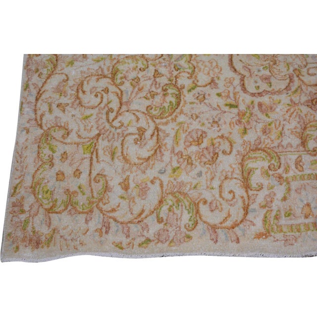 Vintage Turkish Knotted Wool Rug, 8'9''x12'' For Sale - Image 4 of 6