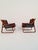 Scandinavian Easy Chairs by Carl-Henrik Spark for Ulferts Sweden, 1970s, Set of 2 For Sale - Image 4 of 11
