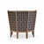 Barbara Barry for McGuire Rattan Fretwork Lounge Chairs - Pair For Sale - Image 9 of 13