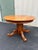 Antique American Oak Pedestal Extension Dining Table For Sale - Image 12 of 12