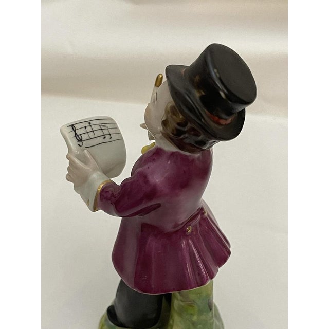 Porcelain Composer Figurine from Meissen, 20th Century For Sale - Image 5 of 7
