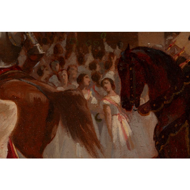 Auguste Doviane, Parade in Geneva, Oil Painting For Sale - Image 7 of 18