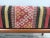 Art Deco Kilim Upholstered Traditional Leg Entryway Bench For Sale - Image 3 of 10