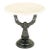 Vintage Cast Iron and Marble Side Table For Sale - Image 9 of 9