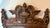 Antique American Victorian Pier Mirror With Figural Genre Scene Panel, Circa 1870–1890 For Sale - Image 4 of 10