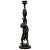 Metal Victorian Cast Iron Candlestick with Bears For Sale - Image 7 of 7